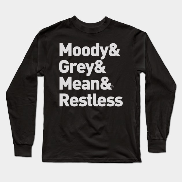 So Restless Indeed... Long Sleeve T-Shirt by So Red The Poppy